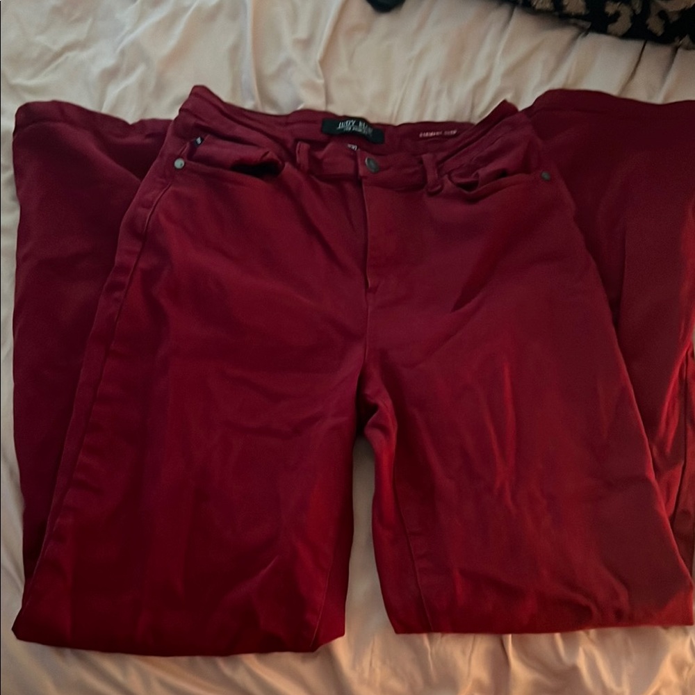 Judy Blue Red Jeans